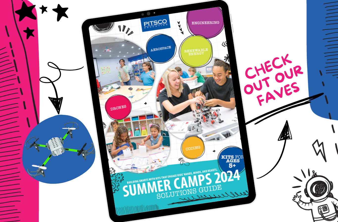 Maximize your remaining budget by investing in summer camps.